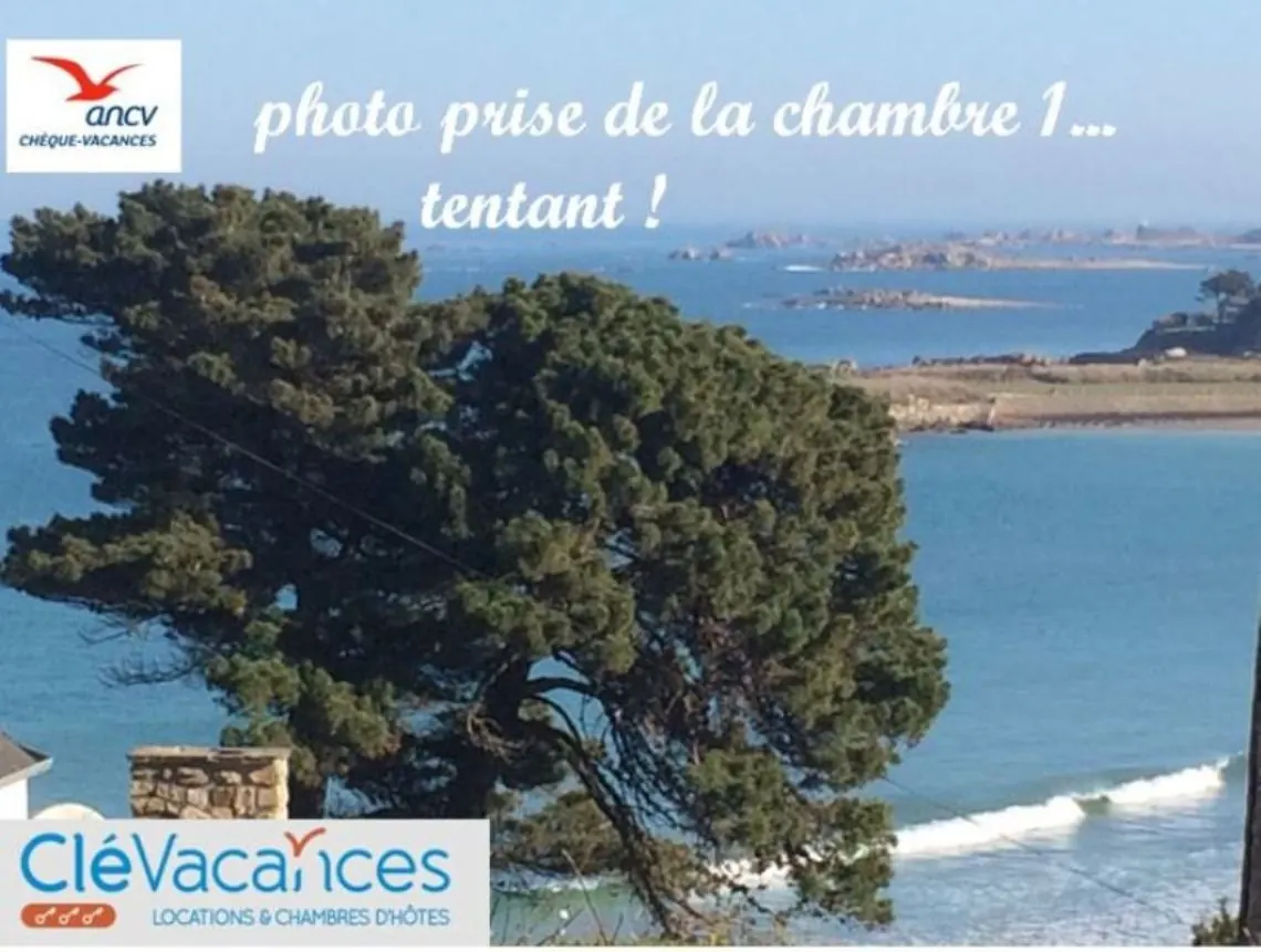 Sea view from bedroom 1
