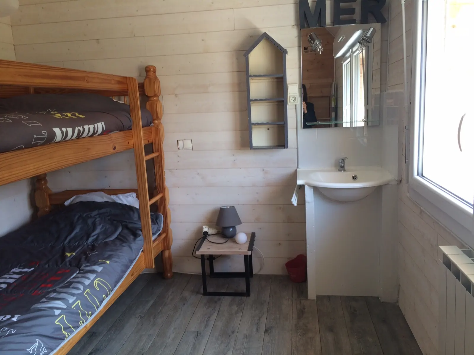 Bedroom 2 — kids' bunk beds